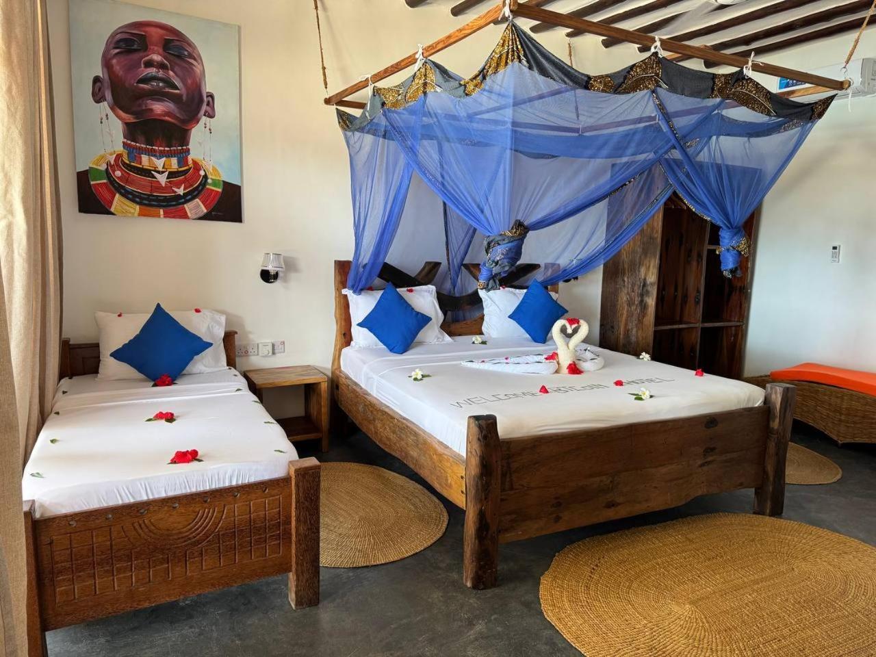 Bitcoin Beach Hotel Zanzibar Michamvi Kamer foto