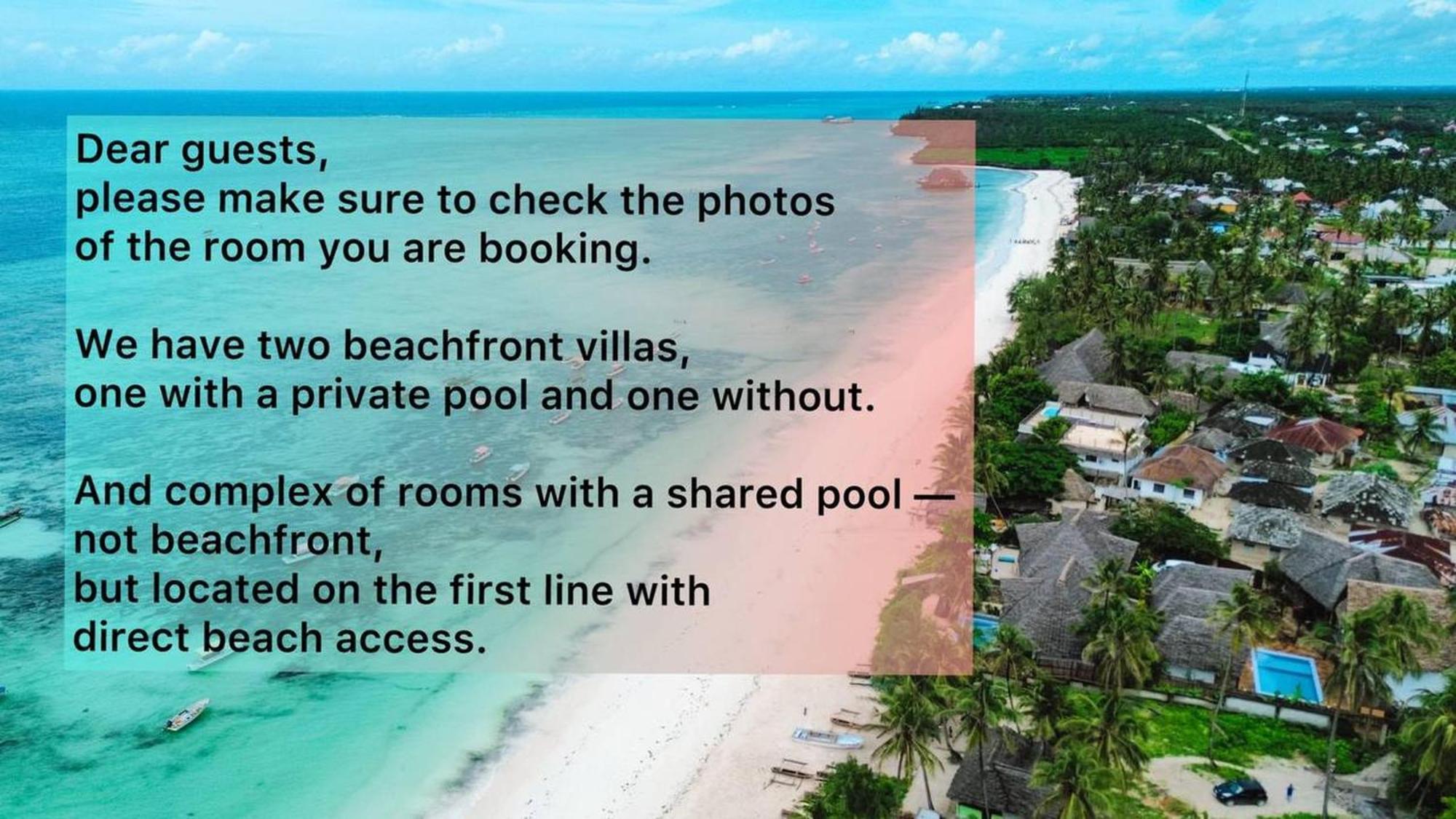 Bitcoin Beach Hotel Zanzibar Michamvi Buitenkant foto